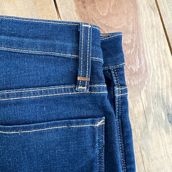 Hudson Holly Flare Jeans NEW NWOT 27 Denim Medium Wash High Rise Short - Picture 7 of 9